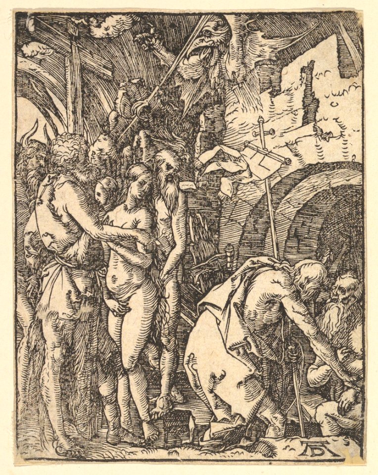 Christ in Limbo, from The Little Passion, (copy) MET DP820396