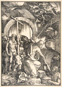 Christ in Limbo, from The Large Passion MET DP816607