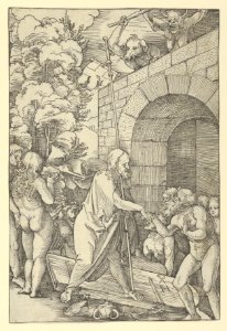 Christ in Limbo, from Speculum passionis domini nostri Ihesu Christi MET DP849018