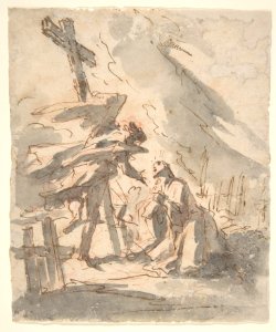 Christ in the Garden of Gethsemane. MET DP809424