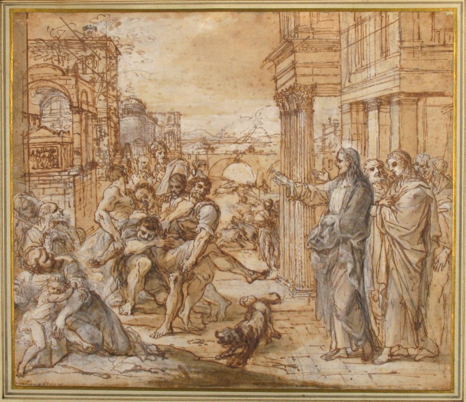Christ Healing a Possessed Man MET 61.130.18