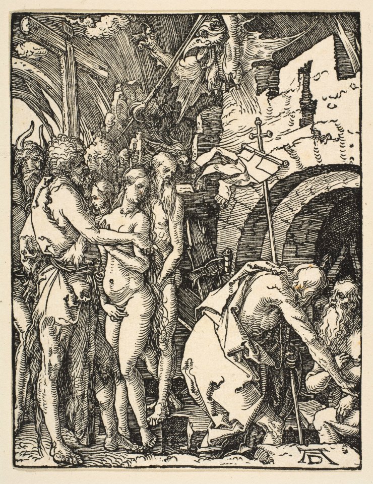 Christ in Limbo, from The Small Passion MET DP815996