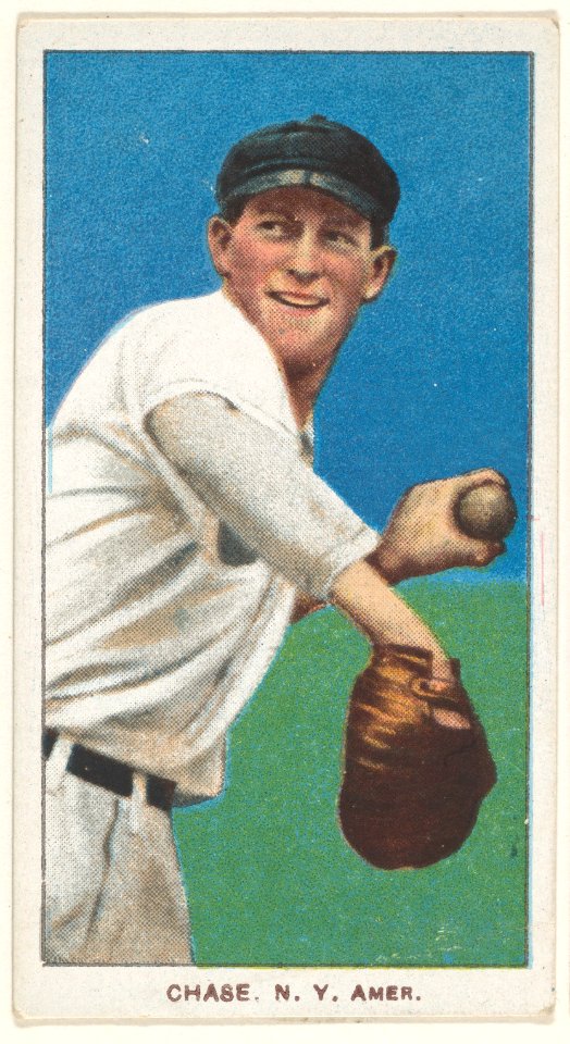 Chase, New York, American League, from the White Border series (T206) for the American Tobacco Company MET DP824751
