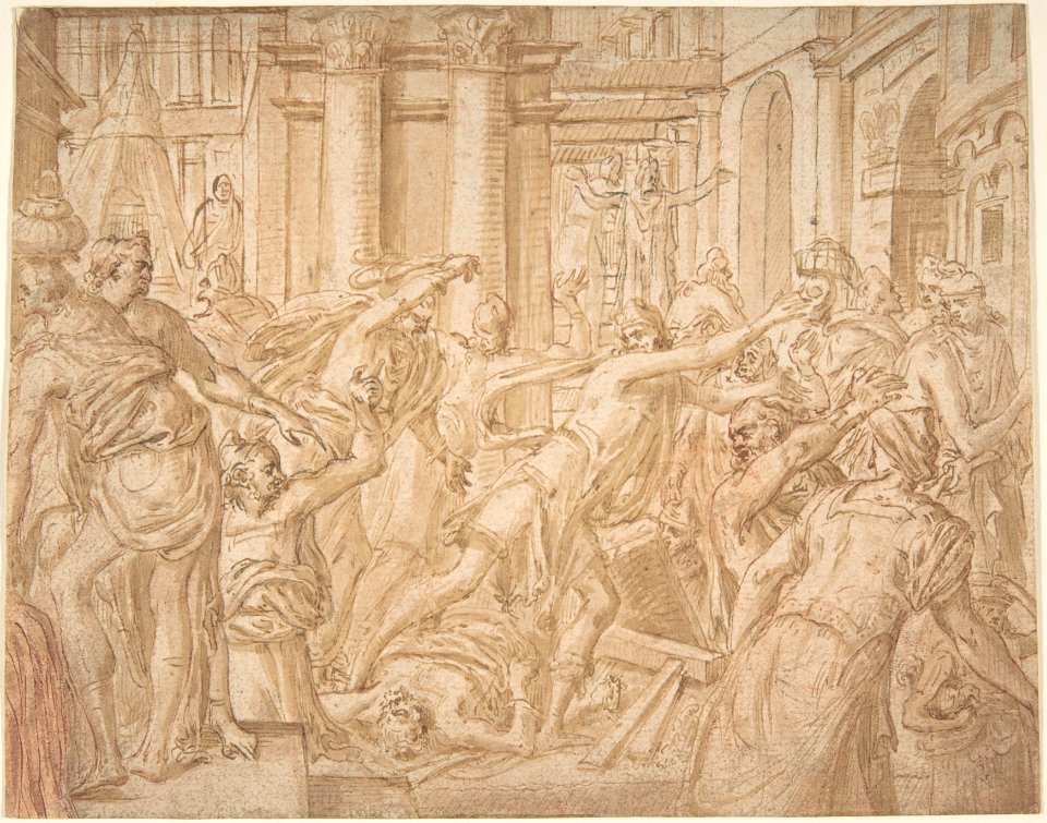 Christ Driving the Money Changers from the Temple MET DP801205