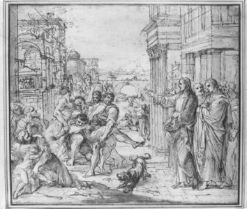Christ Healing a Possessed Man MET 173189