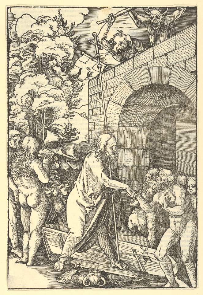 Christ in Limbo, from Speculum passionis domini nostri Ihesu Christi MET DP849014
