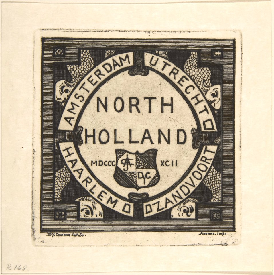 Catalogue Cover of Annan's Exhibition of the North Holland Set MET DP804349