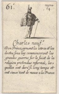 Charles neuf.-e - Bon Prince..., from 'Game of the Kings of France' (Jeu des Rois de France) MET DP831125