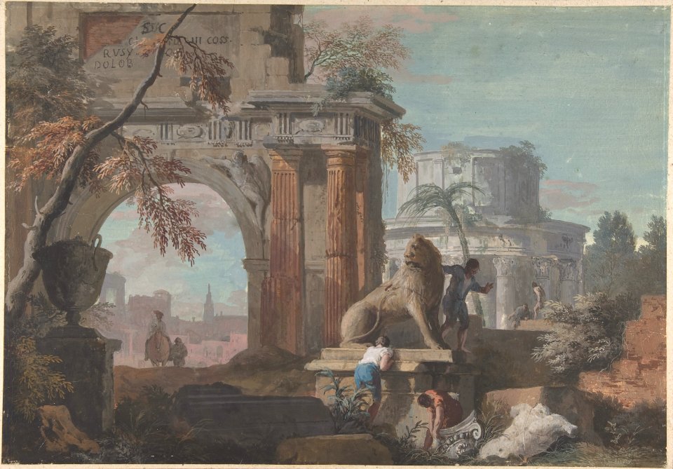 Capriccio with Roman Ruins MET DP801517