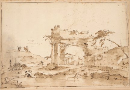 Capriccio with Roman Ruins MET DP168260