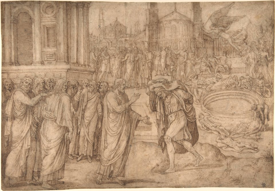Christ Healing at the Pool of Bethesda MET DP801839