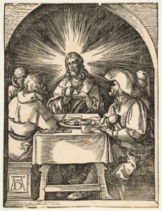 Christ in Emmaus, from The Small Passion MET DP816011