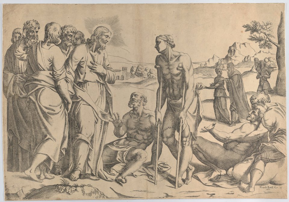 Christ healing the sick Met DP885738