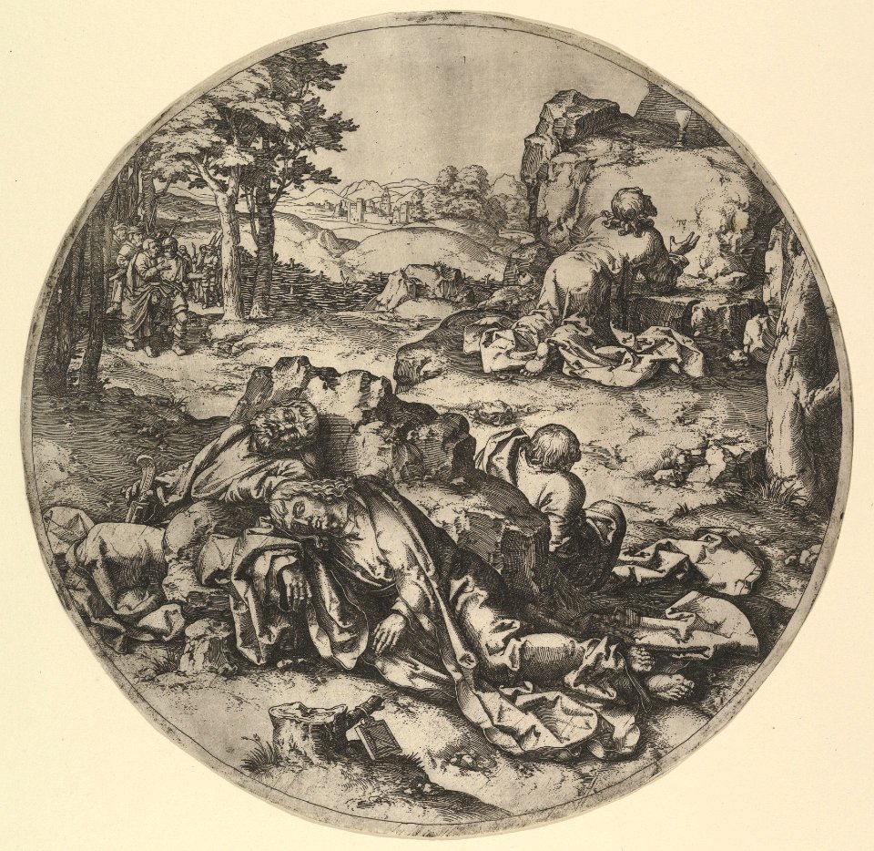 Christ in Gethsemane (copy) MET DP818973