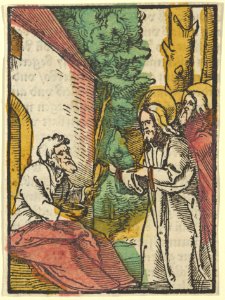 Christ Healing the Leper, from Das Plenarium MET DP849922