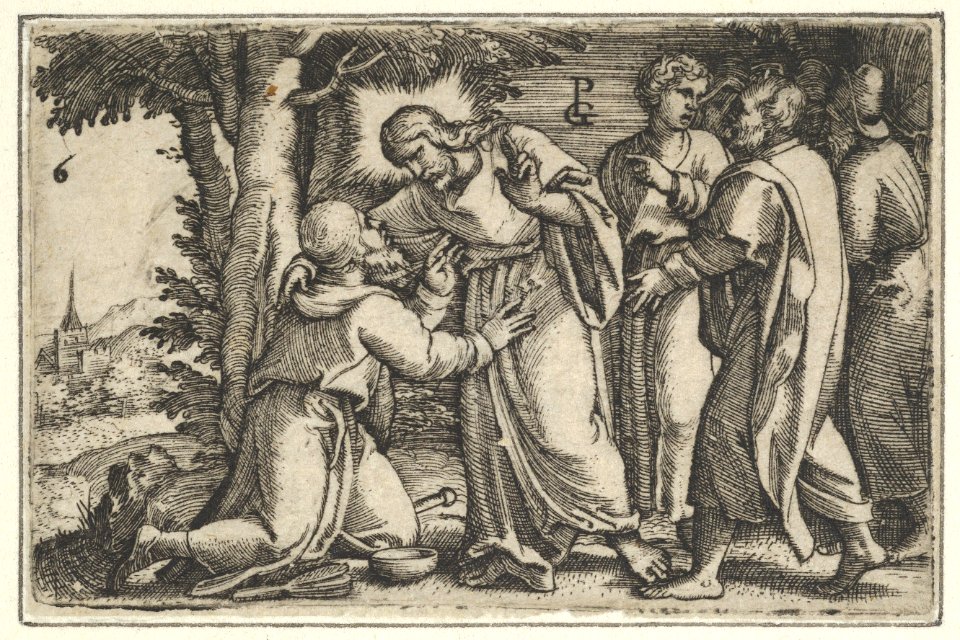 Christ Healing the Leper, from The Story of Christ MET DP855485