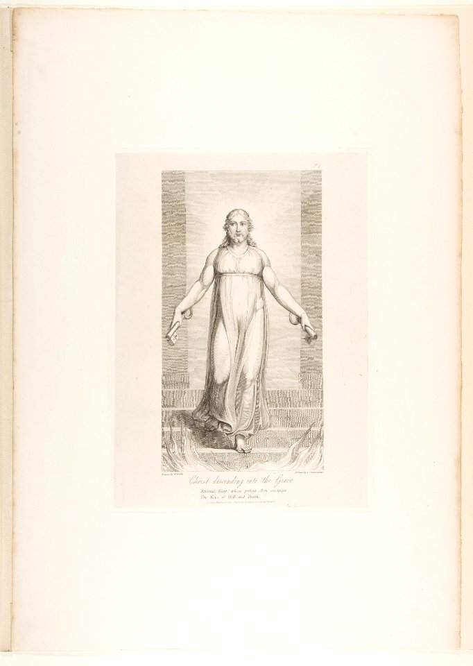 Christ Descending into the Grave, from The Grave, a Poem by Robert Blair MET DP816831