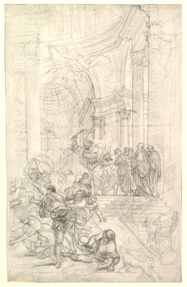 Christ Driving the Money Changers from the Temple MET DP820297
