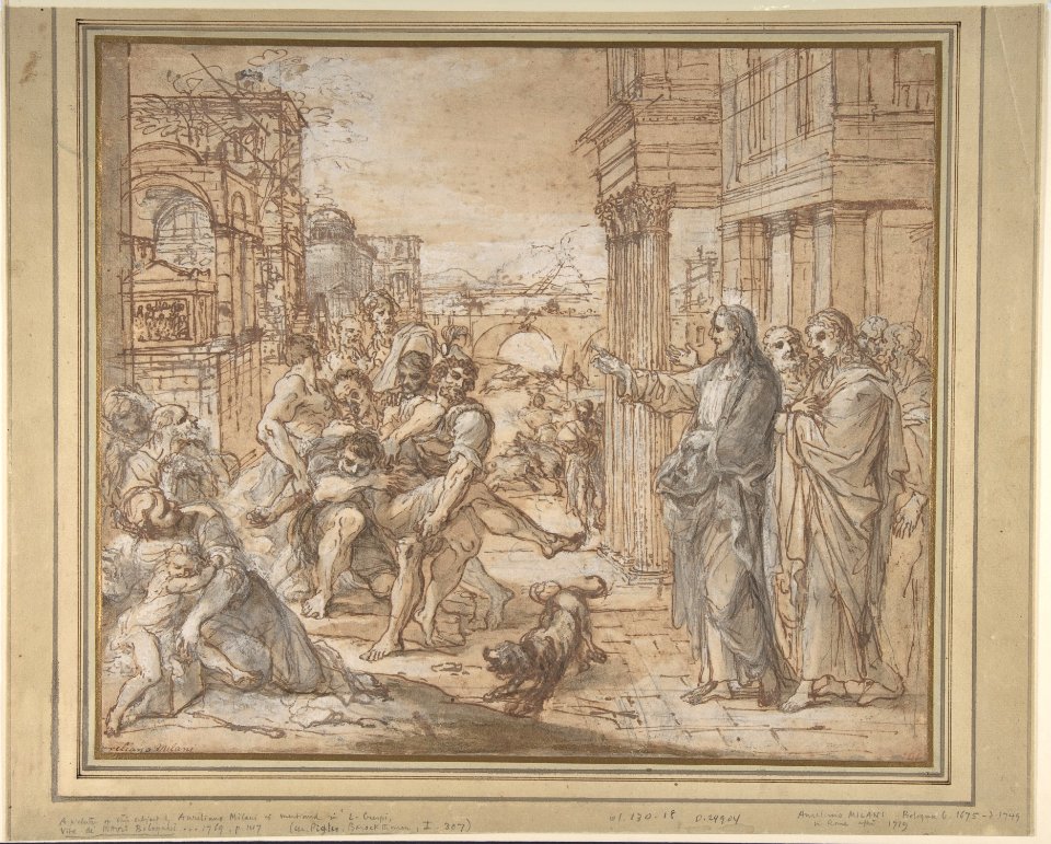Christ Healing a Possessed Man MET DP810611