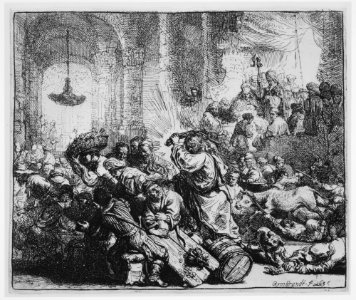 Christ Driving the Money Changers from the Temple MET MM17418