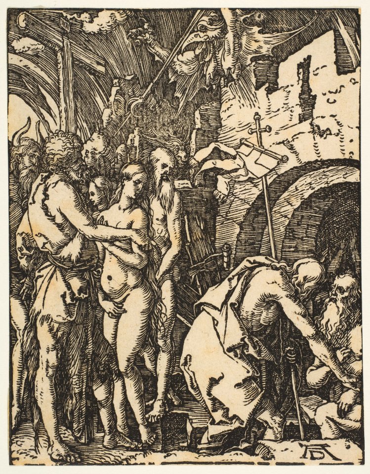 Christ in Limbo, from The Small Passion MET DP816014