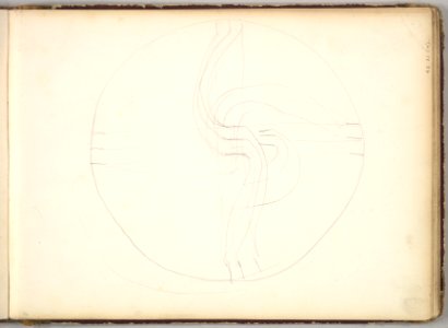 Circular Diagram (in Sketch Book With Drawings on Twenty-six Leaves) MET DP826426