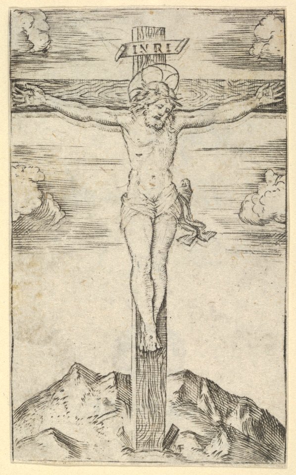 Christ on the cross, from the series 'Piccoli Santi' (Small Saints) MET DP853495