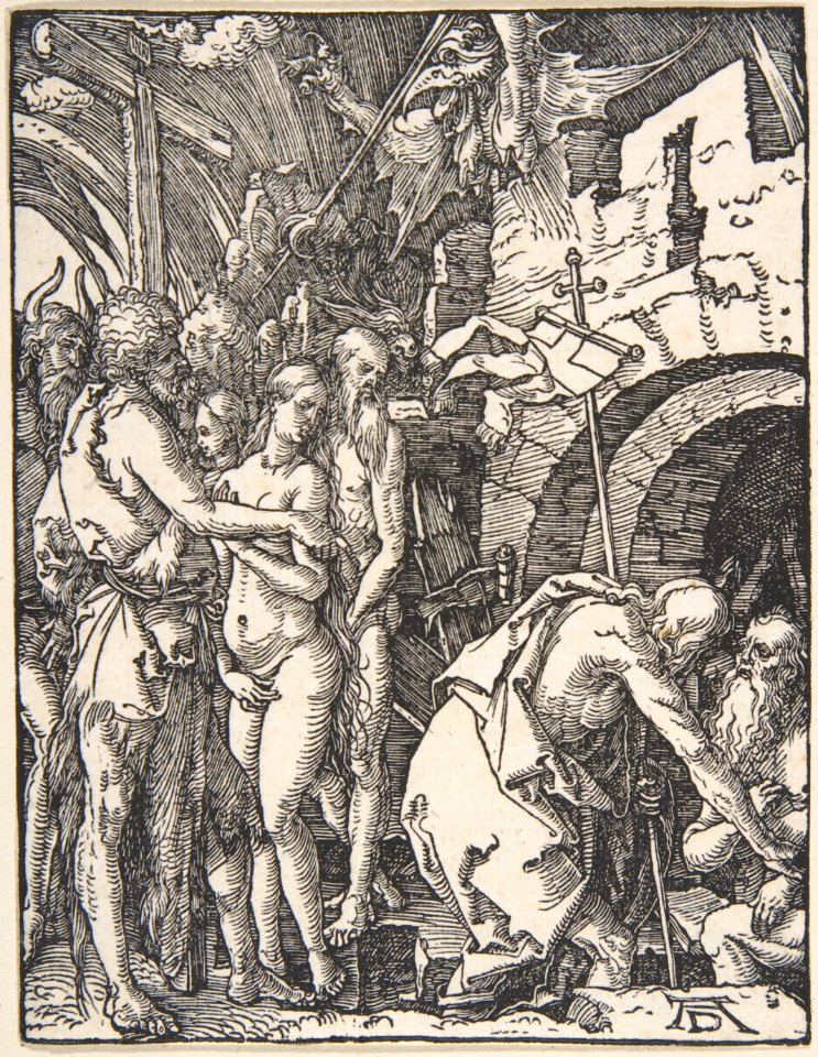 Christ in Limbo, from The Small Passion MET DP807399
