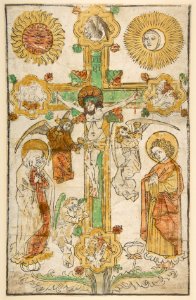 Christ on a Goldsmith's Cross MET DP813710