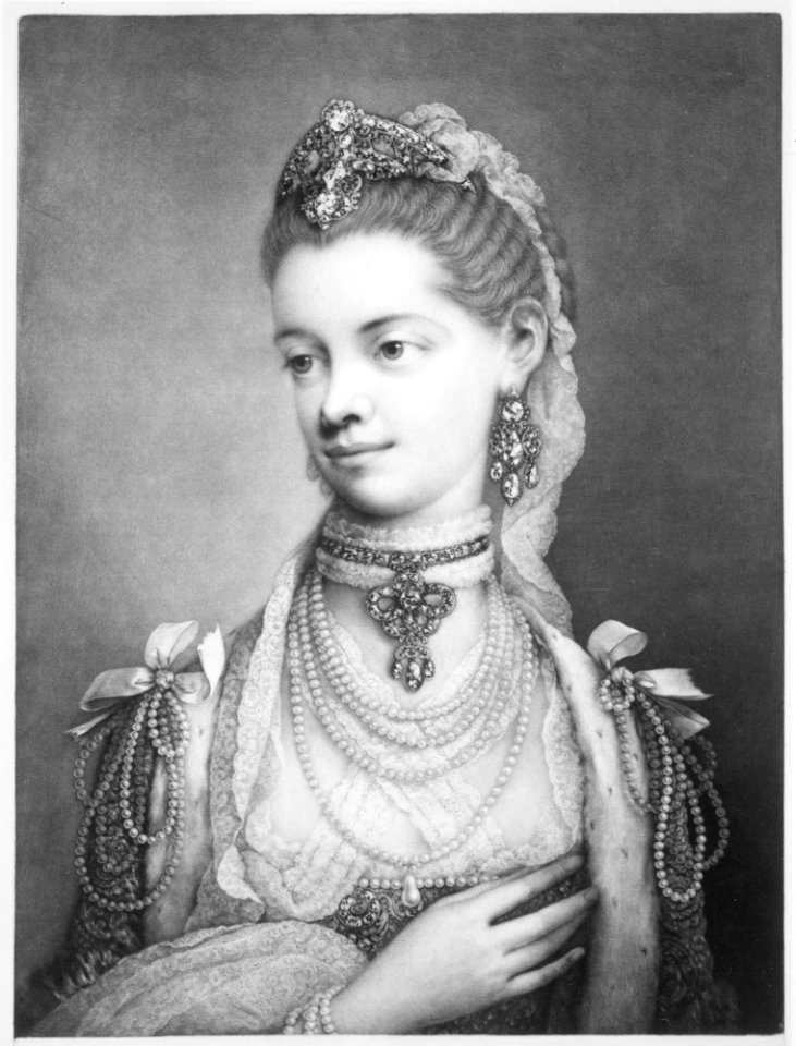 Charlotte Sophia of Mecklenburg-Strelitz, Queen of George III MET MM45330