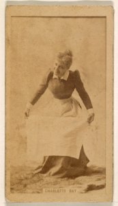 Charlotte Ray, from the Actresses series (N245) issued by Kinney Brothers to promote Sweet Caporal Cigarettes MET DP859351