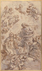 Christ Giving the Host to a Holy Abbess MET 68.106.1