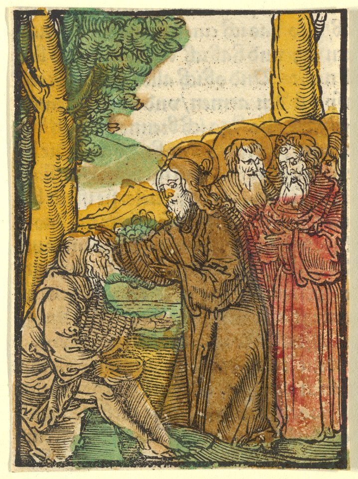 Christ Healing the Blind, from Das Plenarium MET DP849927