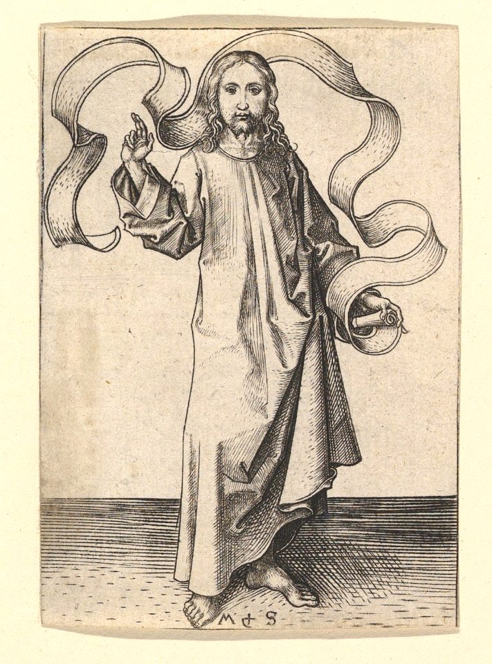 Christ in an Attitude of Benediction MET DP819981
