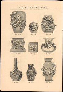 Catalogue of the F.M. Co., Art Pottery, Barbotine Vases, Baskets, Jardineres, &c. MET DP241612
