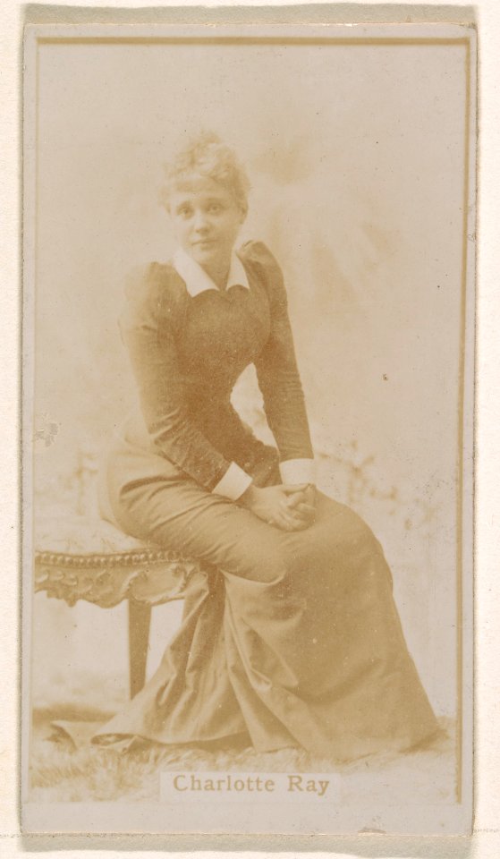 Charlotte Ray, from the Actresses series (N245) issued by Kinney Brothers to promote Sweet Caporal Cigarettes MET DP859354