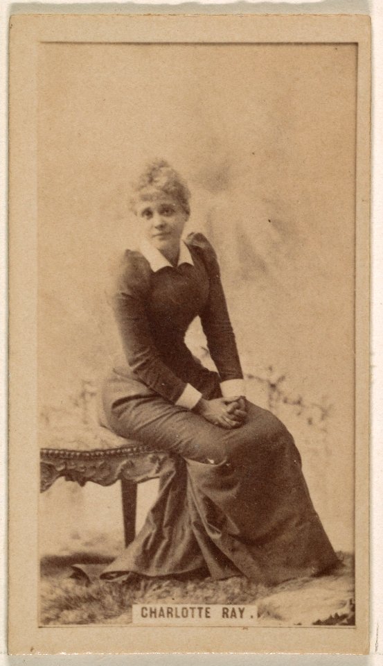 Charlotte Ray, from the Actresses series (N245) issued by Kinney Brothers to promote Sweet Caporal Cigarettes MET DP859353