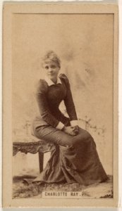 Charlotte Ray, from the Actresses series (N245) issued by Kinney Brothers to promote Sweet Caporal Cigarettes MET DP859353