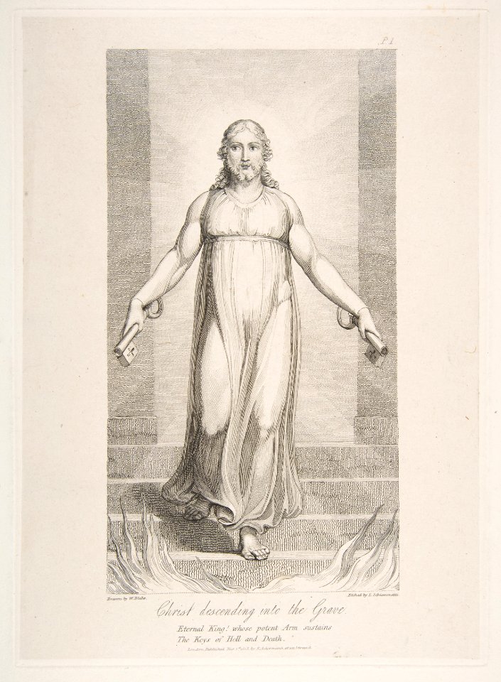 Christ Descending into the Grave, from The Grave, a Poem by Robert Blair MET DP816837