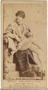 Card Number 342, Mlle. Meynadier, from the Actors and Actresses series (N145-7) issued by Duke Sons & Co. to promote Duke Cigarettes MET DP840465
