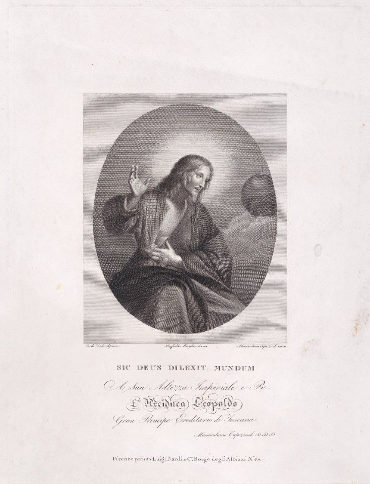 Christ displaying his wounds Met DP889741