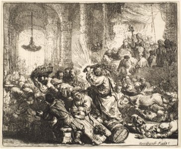 Christ Driving the Money Changers from the Temple MET DP122681