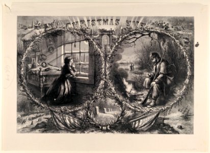 Christmas Eve (published Harper's Weekly, January 3, 1863) MET DP831350