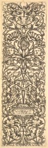 Candelabra with putti on goats at center MET DP828552