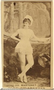 Card Number 359, Martonet, from the Actors and Actresses series (N145-7) issued by Duke Sons & Co. to promote Duke Cigarettes MET DP840457