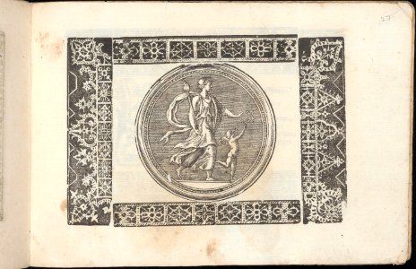 Corona delle Nobile et Virtuose Donne, Libro Terzo, page 27 (recto) MET DP362464