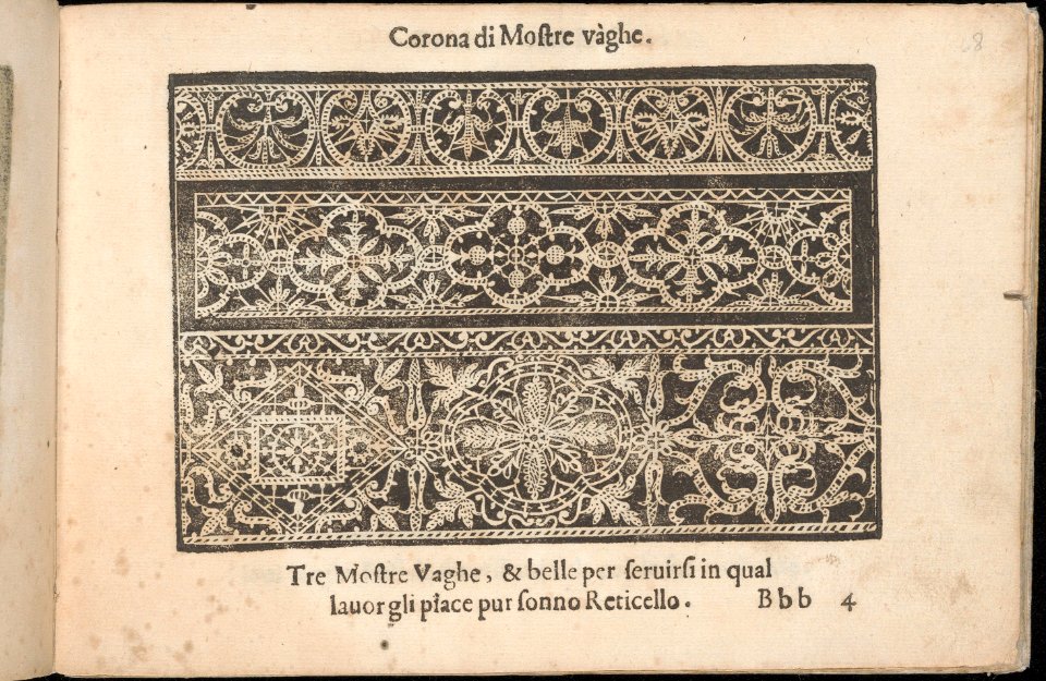 Corona delle Nobile et Virtuose Donne, Libro Terzo, page 8 (recto) MET DP362445