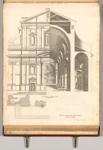 Compendium of several print series of architecture, gardens and furniture. MET DP-14614-001