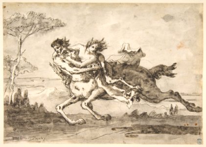 Centaur Abducting a Satyress MET DP812111