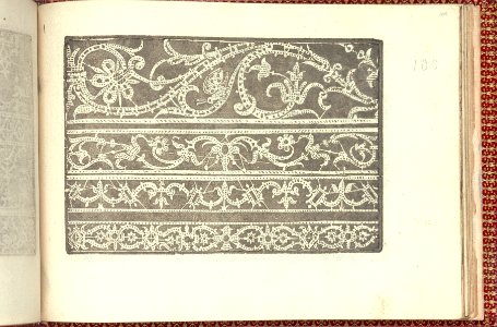 Corona delle Nobili et Virtuose Donne- Libro I-IV, page 100 (recto) MET DP353747